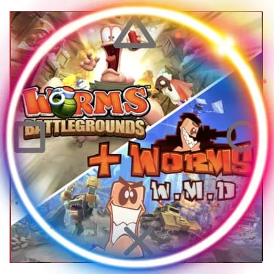 Worms Battlegrounds + Worms W.M.D