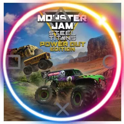 Monster Jam Steel Titans Power Out Bundle